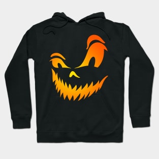 Spooky Jack-o-Lantern Face Hoodie